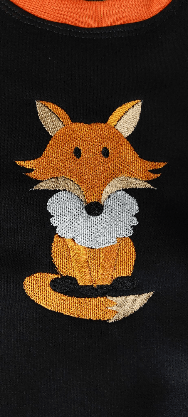 Mr Fox Sweatshirt embroidered  
